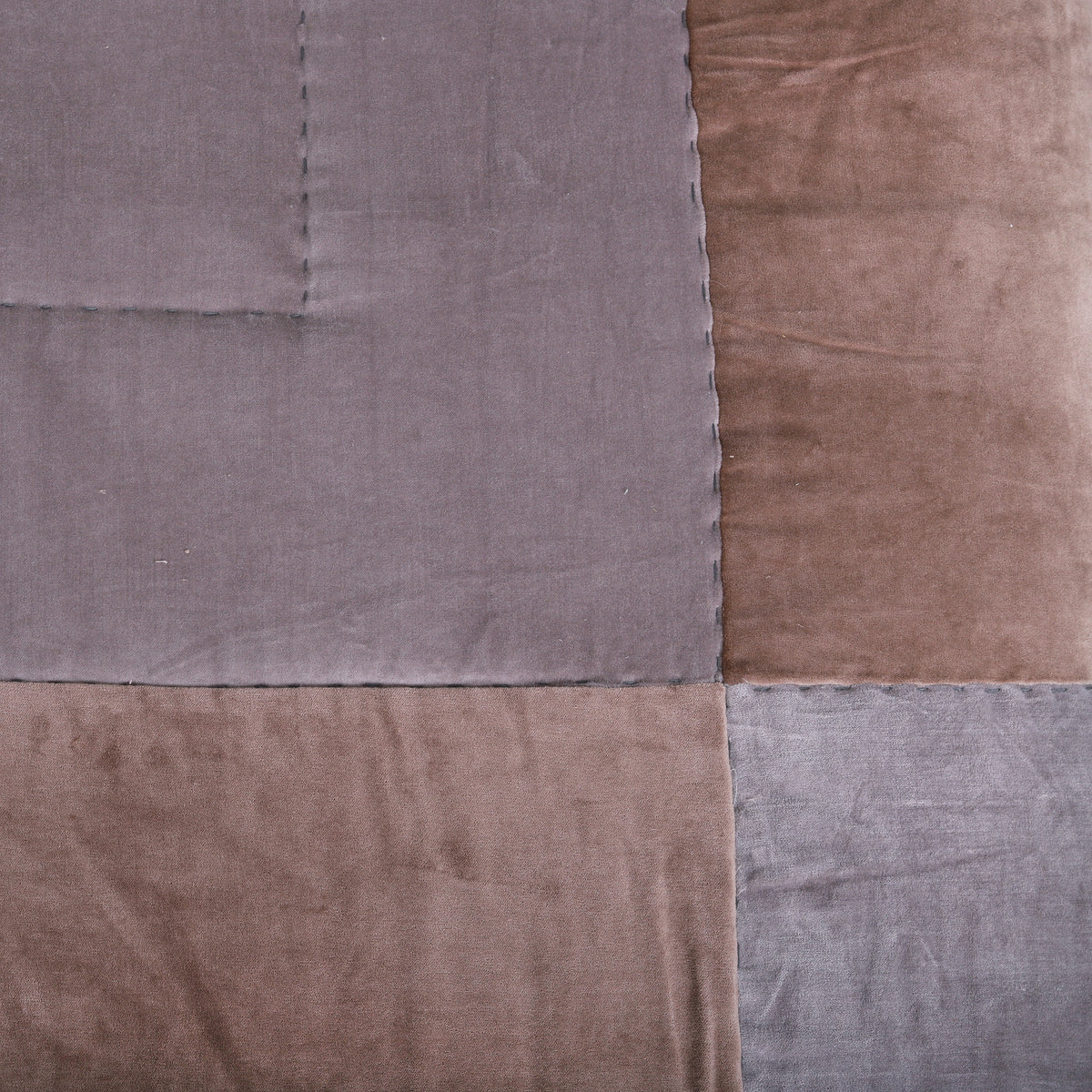 Mocha Mist Patchwork Quilt Set