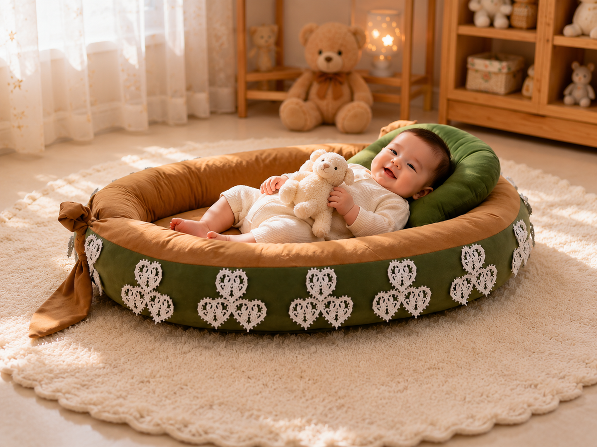 Enchanted Hearts Baby Nest
