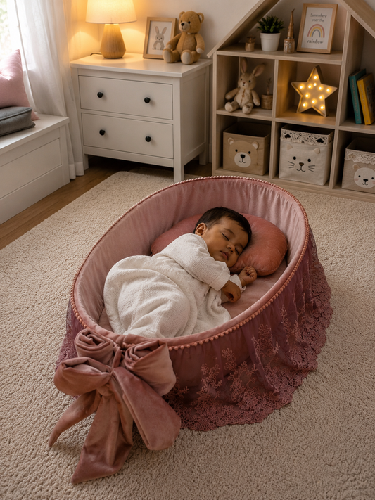 Rosette Lace Baby Nest