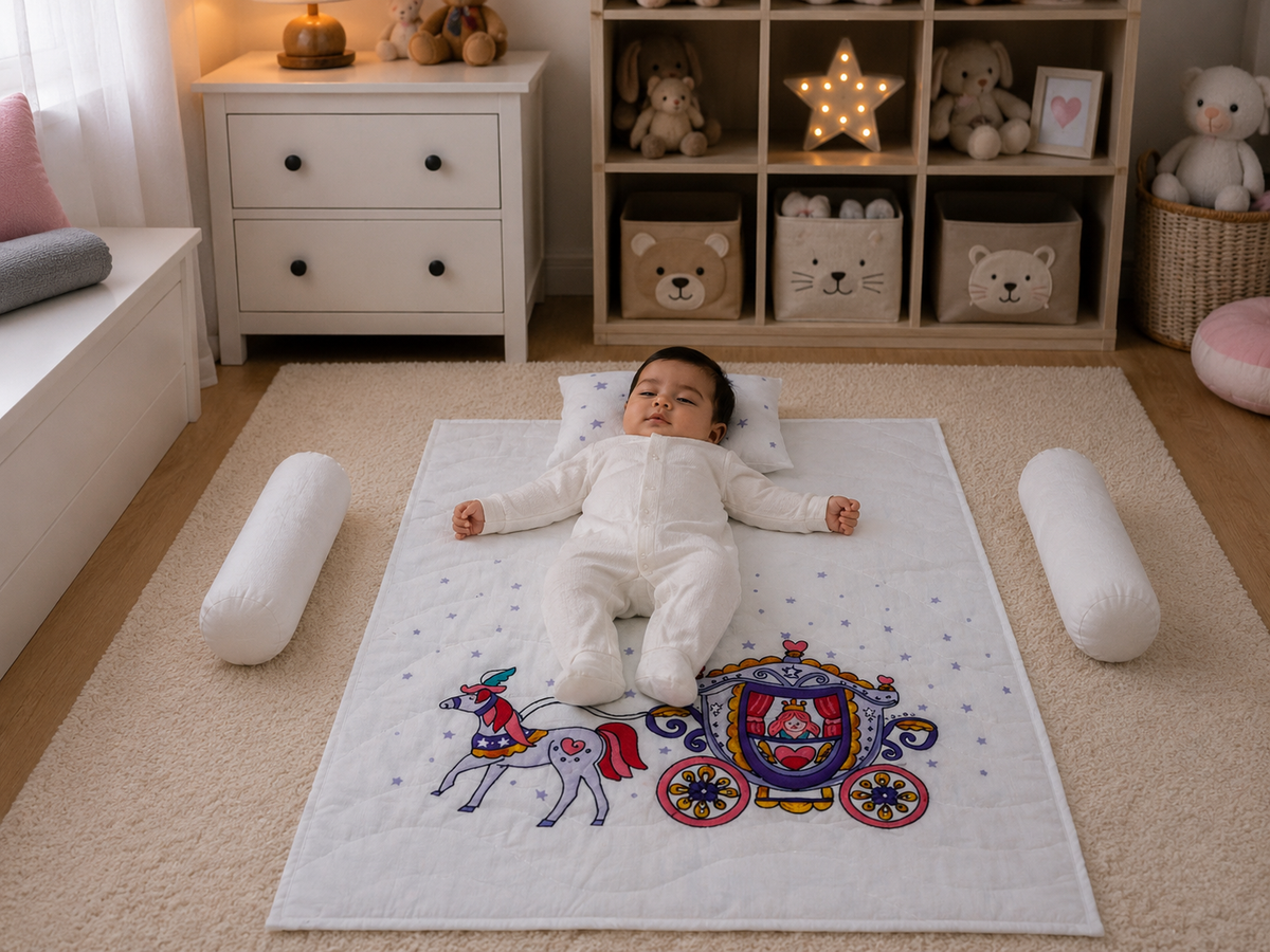 Royal Carriage Baby Quilt Set