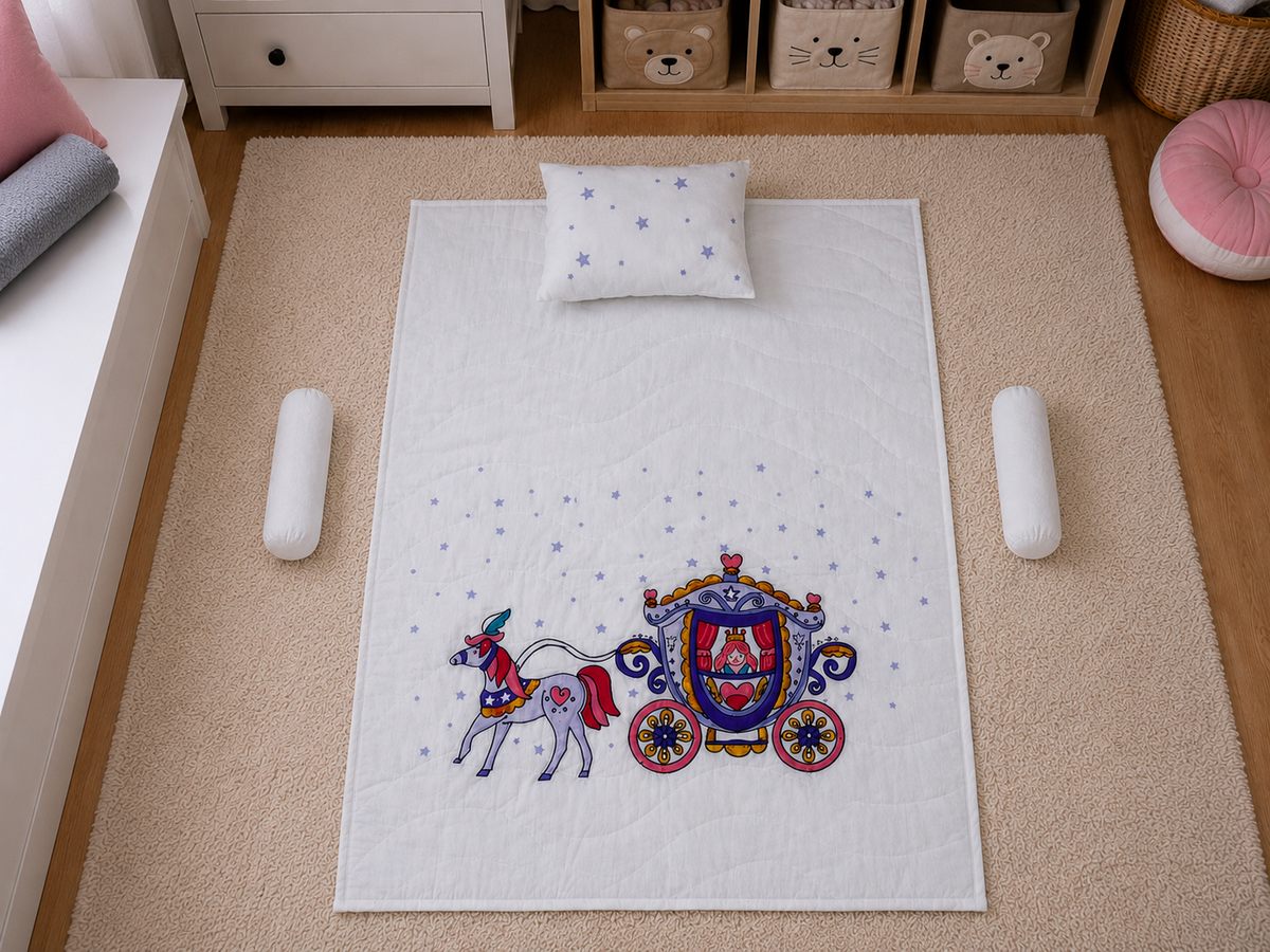 Royal Carriage Baby Quilt Set